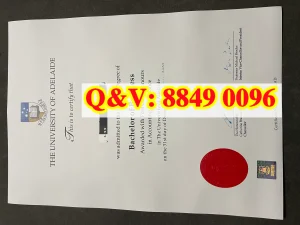 新版本：阿德莱德大学毕业证学位证激光防伪｜Unive...