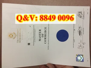 昆士兰大学商务硕士信息系统方向毕业证成绩单完整...