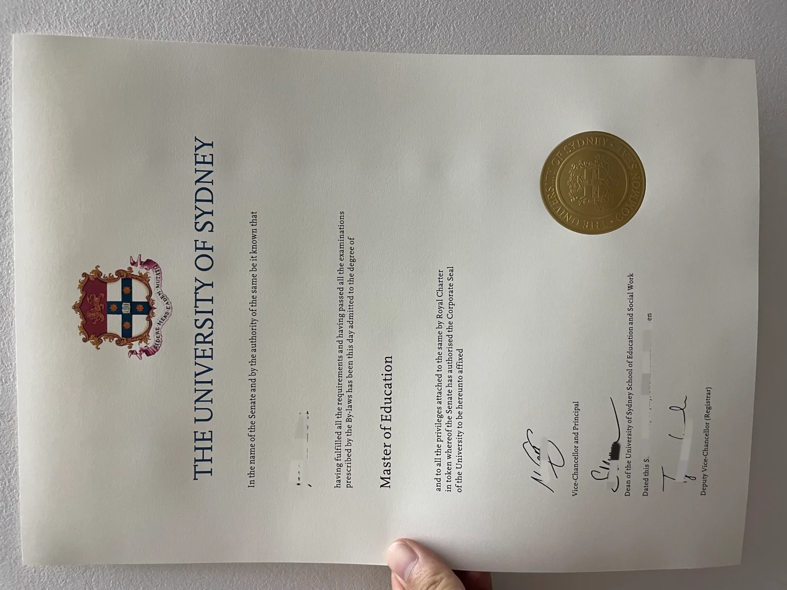 澳大利亚悉尼大学教育学硕士毕业证完整解析｜The University of Sydney Master of Education Degree Certificate