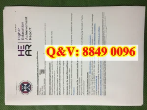 爱丁堡大学HEAR学业报告全套完整翻译、成绩分级与...