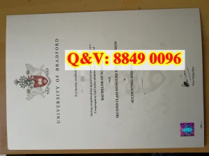 布拉德福德大学University of Bradford毕业证成绩...