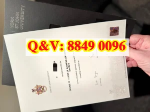 约克圣约翰大学毕业证成绩单York St John Universi...