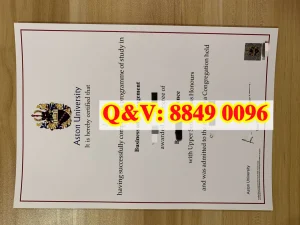 英国阿斯顿大学毕业证文凭Diploma from Aston Univ...