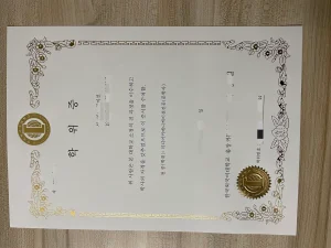 韩国外国语大学学位证书，媒体传播学文学学士学位...