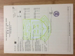 香港大學MBA會計與金融碩士成績單HKU MBA‑Accounti...