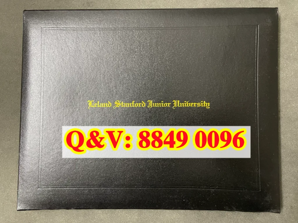 美国斯坦福大学毕业证外壳stanford university diploma cover