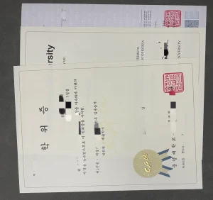 韩国中央大学实用音乐艺术学学士学位证书样本：那...