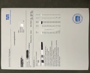 慕尼黑工业大学成绩总览单、成绩单、优势专业与就...
