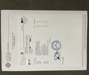 新版香港理工大學成績單The Hong Kong Polytechnic...