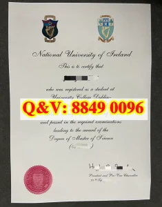 爱尔兰国立大学都柏林大学学院文凭样本｜Universit...