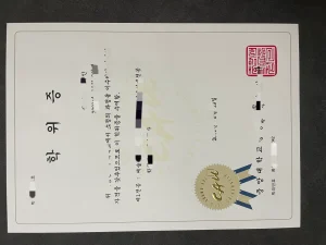 韩国中央大学TV放送演艺艺术学学士本科学位证书｜...
