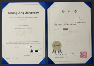 韩国中央大学音乐钢琴专业学位证书：那张“艺术学士...