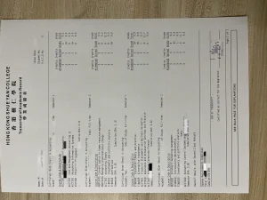 香港树仁大学成绩单解读、补办流程与优势专业全指南