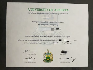 加拿大阿尔伯塔大学学位证书｜University of Alber...