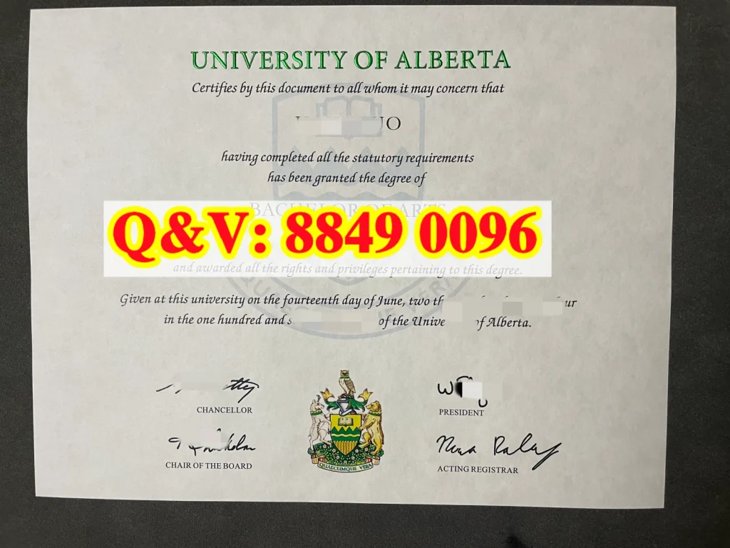 加拿大阿尔伯塔大学学位证书|University of Alberta毕业证完整解析(images 1)