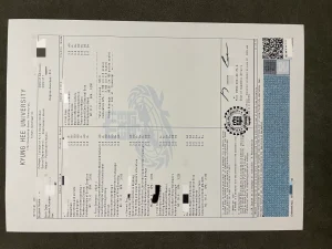 韩国庆熙大学后现代音乐本科成绩单：一张“艺术学士...